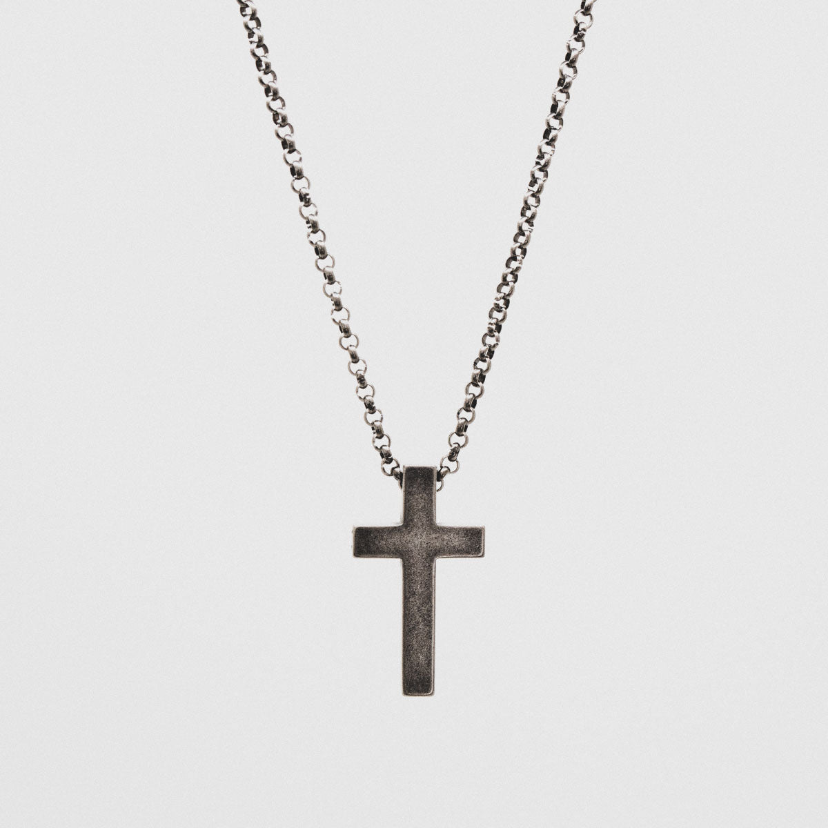 The Rugged Cross Pendant – Rust 1894