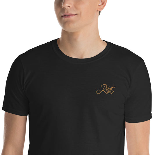 Rust 1894 Embroidered T-Shirt In Black