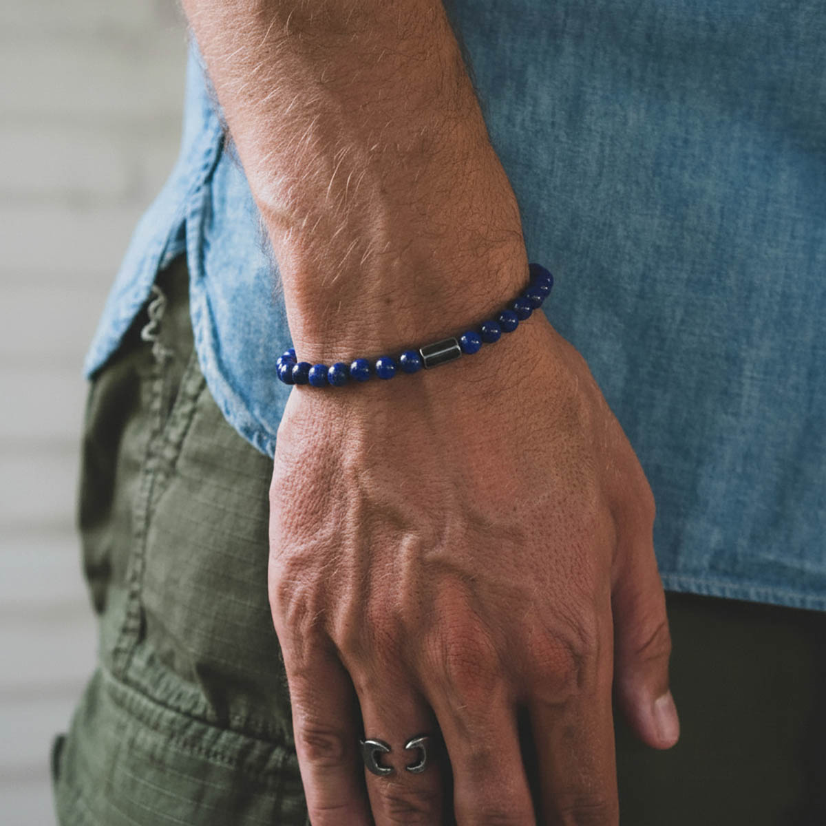Wisdom - Lapis Lazuli Bracelet