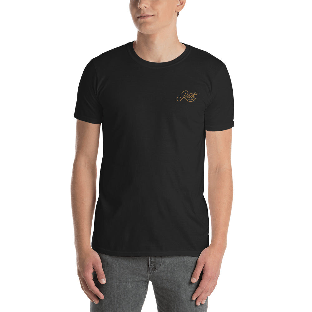 Rust 1894 Embroidered T-Shirt In Black